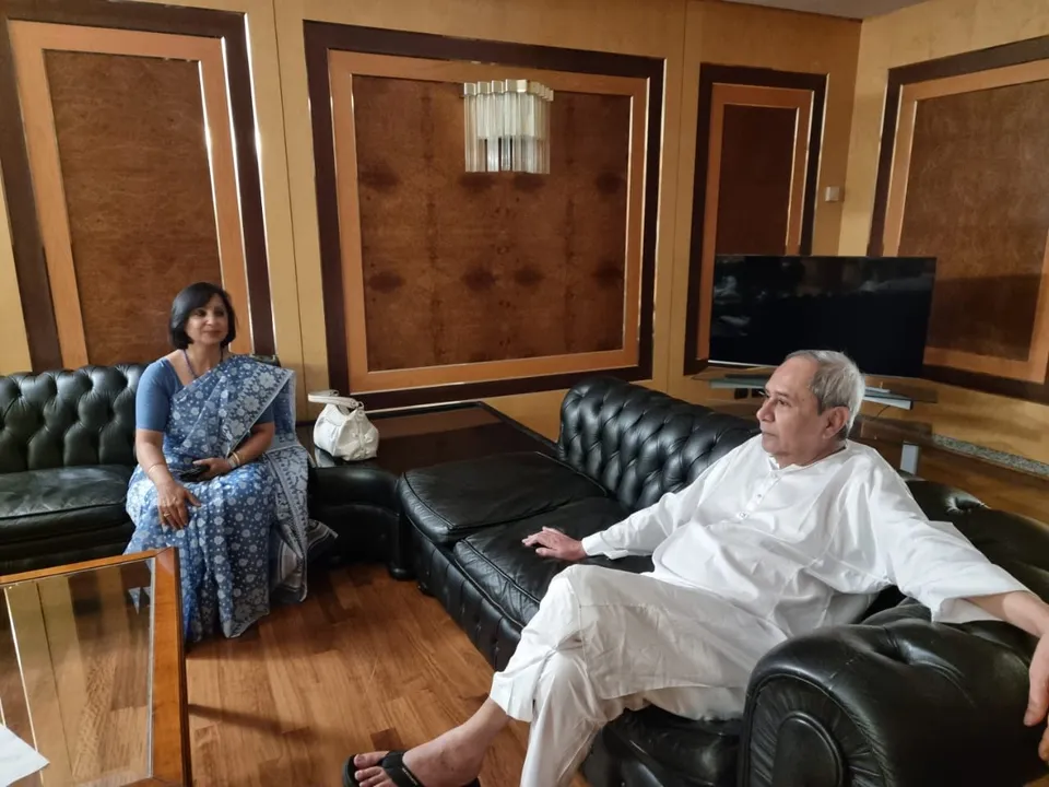  ଇଟାଲୀରେ ପହଞ୍ଚିଲେ ନବୀନ, ଓଡ଼ିଶା ମୁଖ୍ୟମନ୍ତ୍ରୀଙ୍କୁ ସାକ୍ଷାତ କଲେ ଭାରତର ରାଷ୍ଟ୍ରଦୂତ ନିନା ମାଲୋହୋତ୍ରା