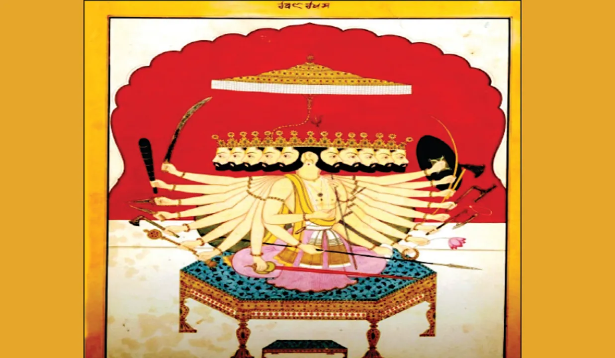  ପିଣ୍ତ-ବ୍ରହ୍ମାଣ୍ତ, ରାବଣ
