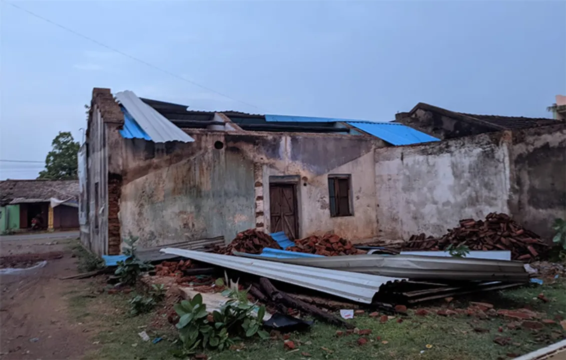  ହରିଚନ୍ଦନପୁର: କାଳବୈଶାଖୀରେ ବ୍ୟାପକ କ୍ଷୟକ୍ଷତି