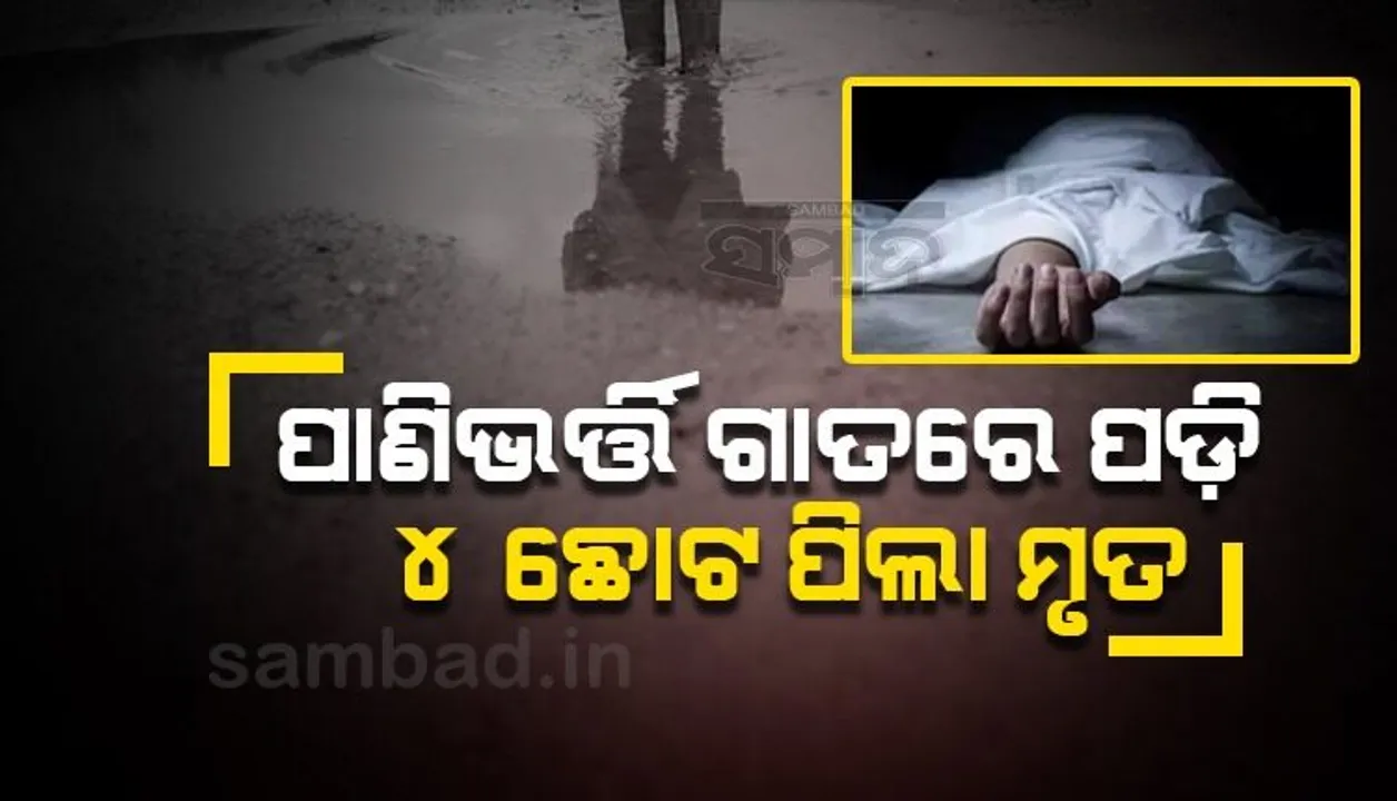  ଗାତରେ ପଡ଼ି ୪ଶିଶୁଙ୍କ ମୃତ୍ୟୁ