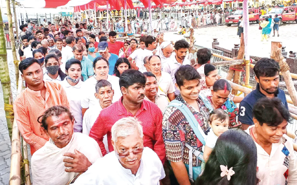  ନବଯୌବନ ବେଶରେ ଶ୍ରୀଜିଉ, ଅଣସର ପିଣ୍ଡିରୁ ଦେଲେ ଦର୍ଶନ