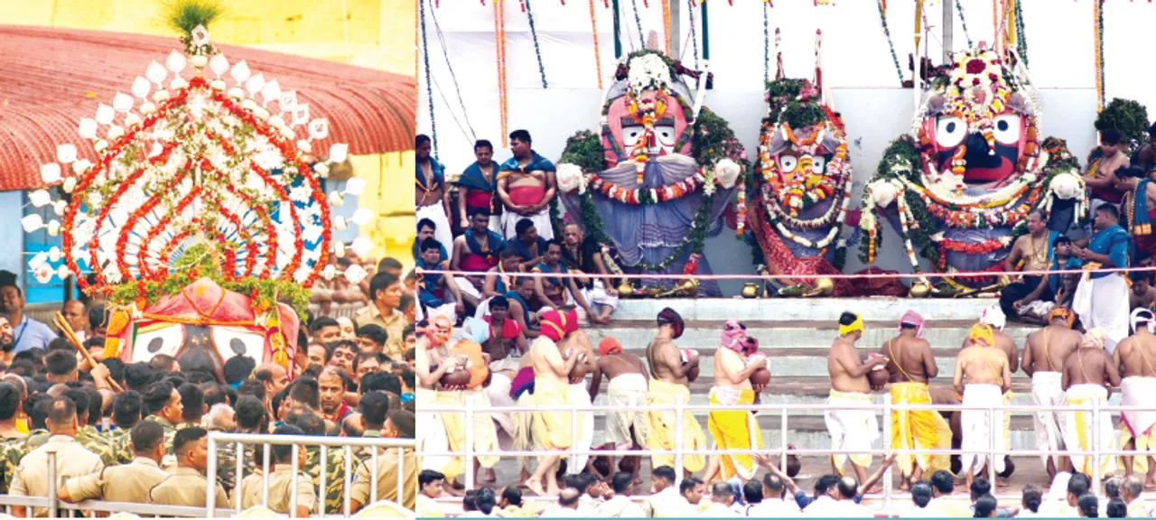  ୨ ବର୍ଷ ପରେ ଭକ୍ତ-ଭଗବାନଙ୍କ ଅପୂର୍ବ ମିଳନ: ଗଜବେଶରେ ଦର୍ଶନ ଦେଲେ ମହାବାହୁ