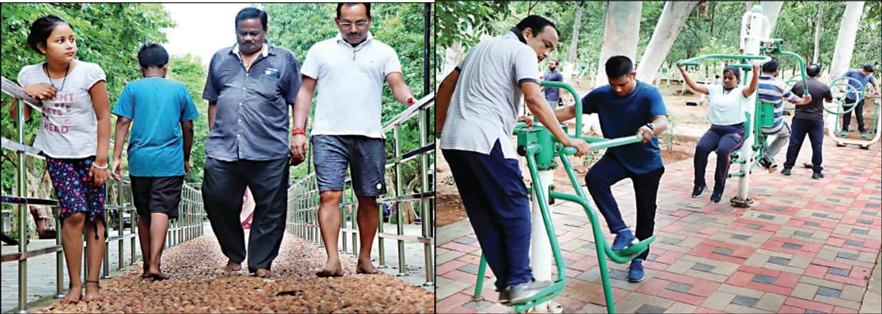  ଜୀବନ ରଙ୍ଗ: ଫିଟ୍‌ନେସ୍‌ର ନୂଆ ଠିକଣା ପାର୍କ