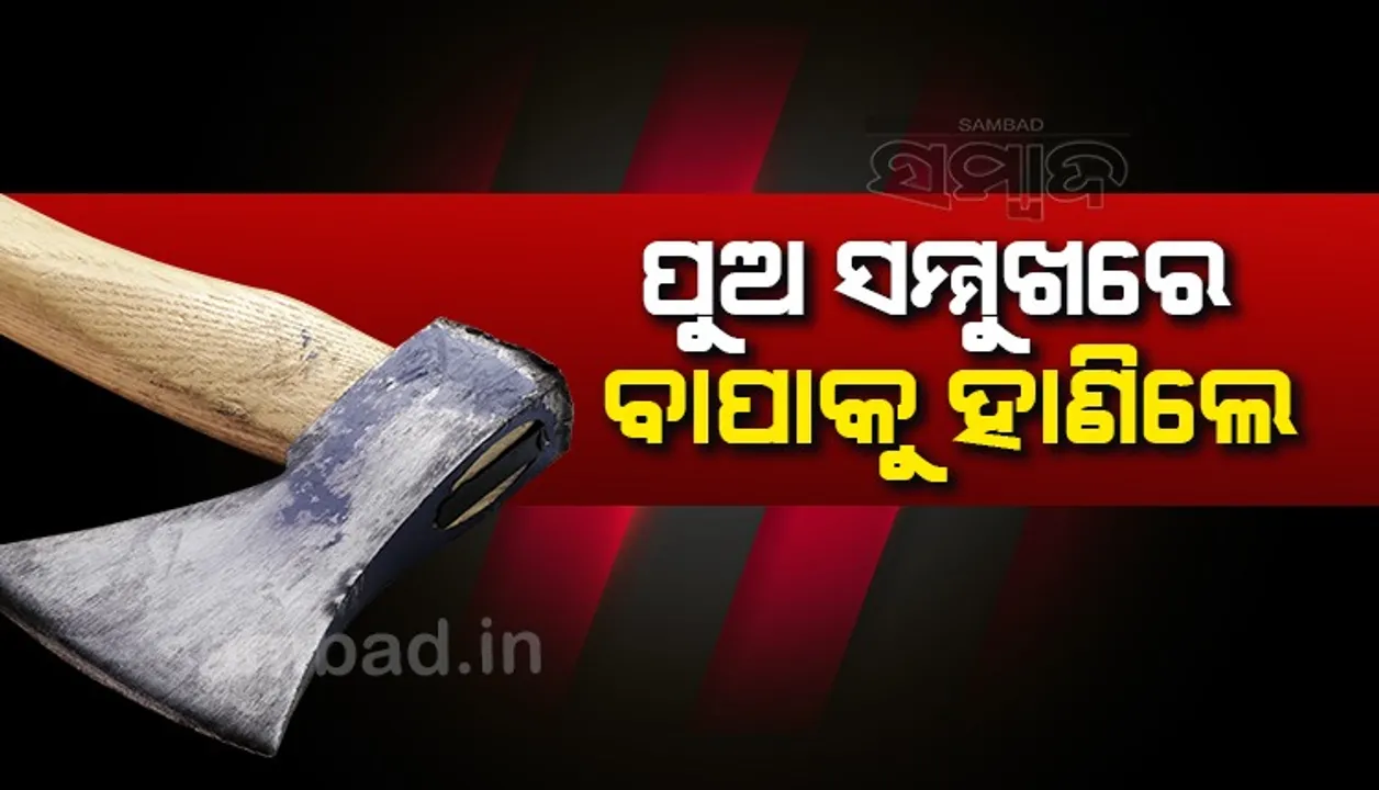  ଉଗ୍ରରୂପ ନେଲା ଜମି ବିବାଦ: ସମ୍ପର୍କୀୟ ଭାଇର ଟାଙ୍ଗିଆ ଚୋଟରେ ଭାଇ ମୃତ
