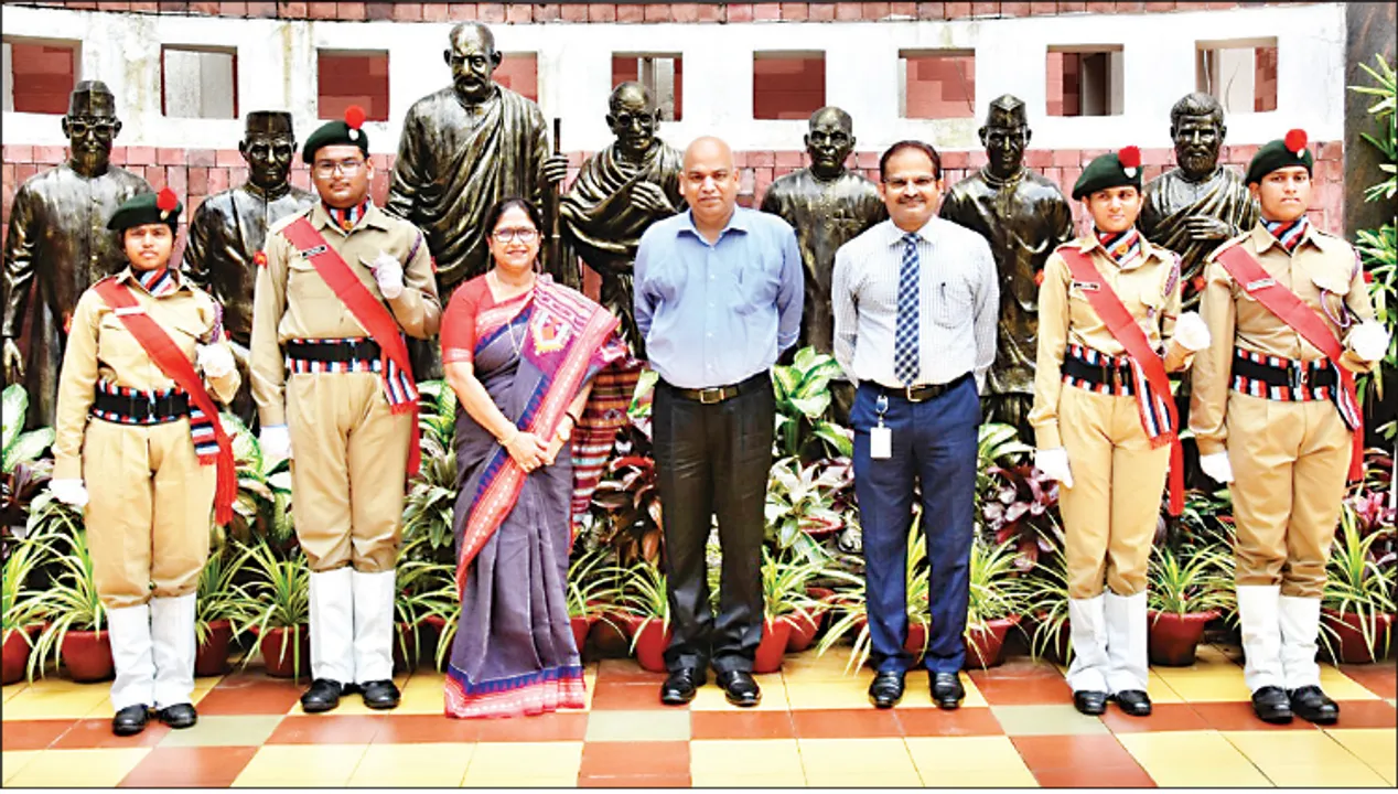  ସାଇ ଇଣ୍ଟରନ୍ୟାସନାଲ୍ ସ୍କୁଲରେ ପଦାଭିଷେକ ସମାରୋହ