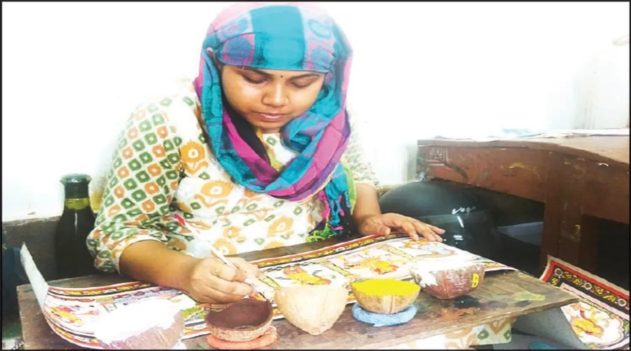  ସିଡାକ୍‌ର ହସ୍ତକଳା ପ୍ରଶିକ୍ଷଣ କେନ୍ଦ୍ର: ପଟ୍ଟଚିତ୍ର, ଚାନ୍ଦୁଆ ପାଇଁ ବଢ଼ୁଛି ଆଗ୍ରହ