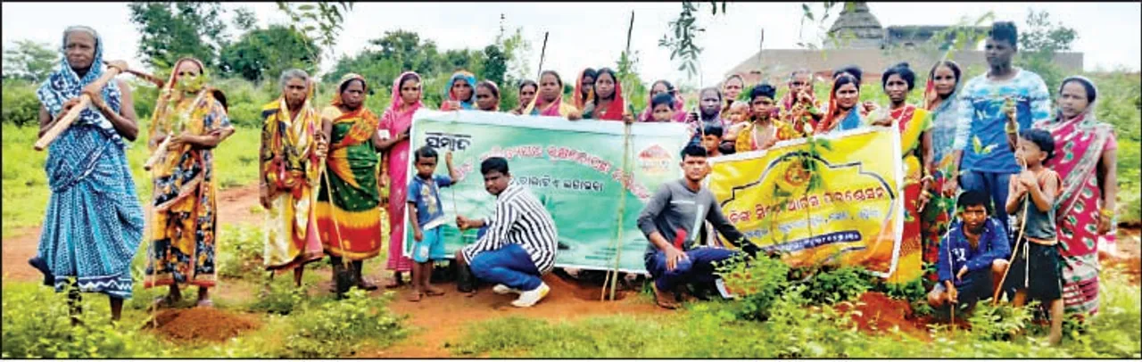  ‘ସମ୍ବାଦ ସାହିତ୍ୟଘର’ ପକ୍ଷରୁ ବୃକ୍ଷ‌ରୋପଣ