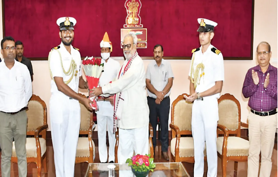  କାର୍ଯ୍ୟରେ ଯୋଗ ଦେଲେ ରାଜ୍ୟପାଳଙ୍କ ଏଡିସି