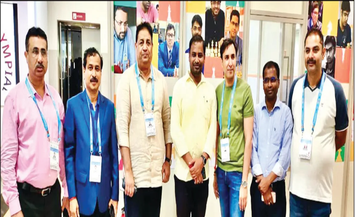  ଚେସ ଅଲିମ୍ପିଆଡରେ ସାମିଲ ହେଲେ ତୁଷାରକାନ୍ତି