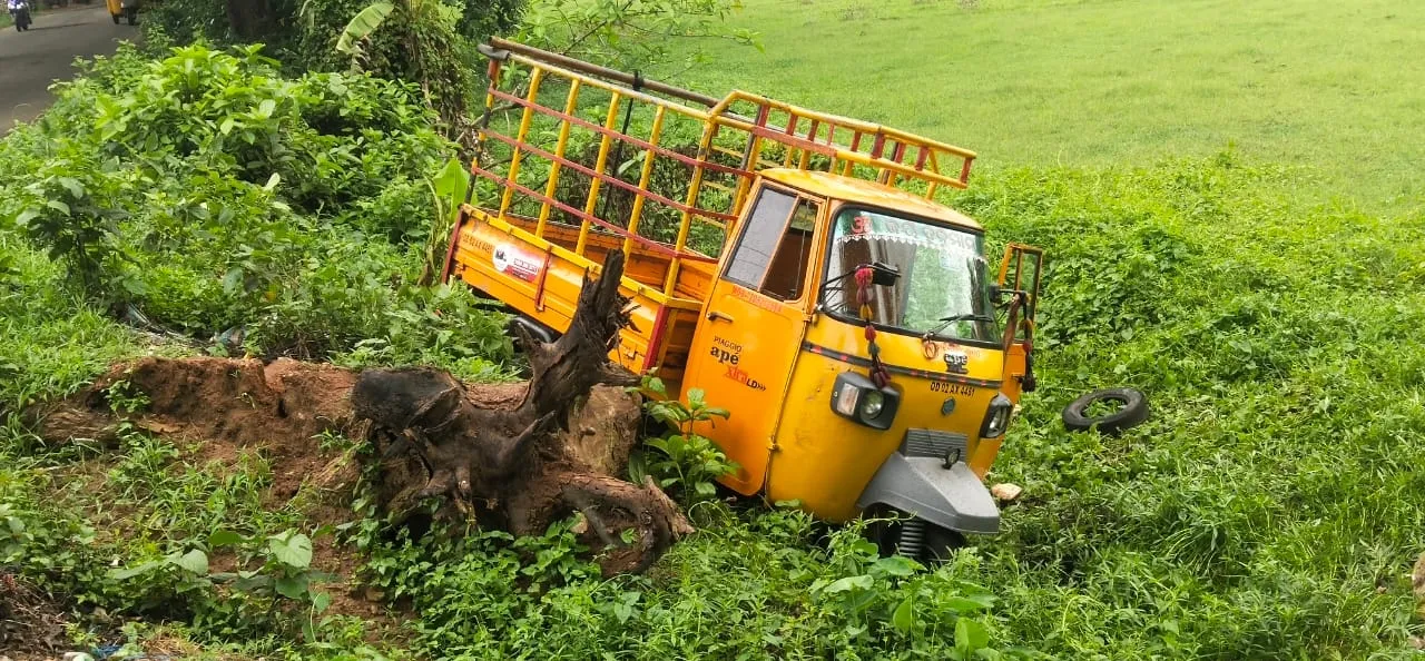  ଚଳନ୍ତା ଅଟୋରୁ ଖସି ଚାଳକଙ୍କ ମୃତ୍ୟୁ