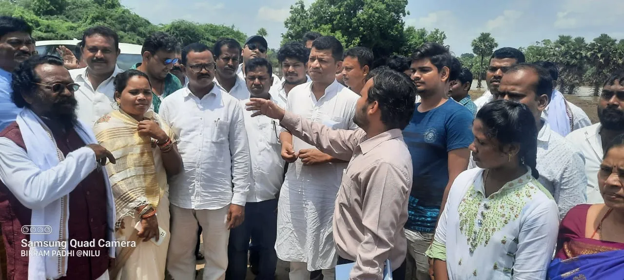  ବନ୍ୟା ପାଇଁ ପୋଲାଭରମକୁ ଟାର୍ଗେଟ; ବନ୍ୟା ପ୍ରଭାବିତ ମୋଟୁ ଗସ୍ତ କଲେ ପ୍ରଦୀପ ମାଝି