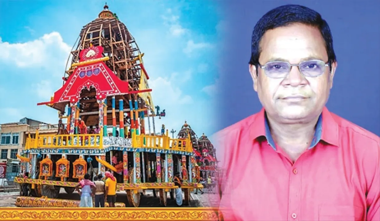  ‘ମୋ ପରେ ଭାଇମାନେ ସେବା ସମ୍ଭାଳିବେ’: ବିଜୟ କୁମାର ମହାପାତ୍ର, ମୁଖ୍ୟ ବିଶ୍ବକର୍ମା, ନନ୍ଦିଘୋଷ ରଥ