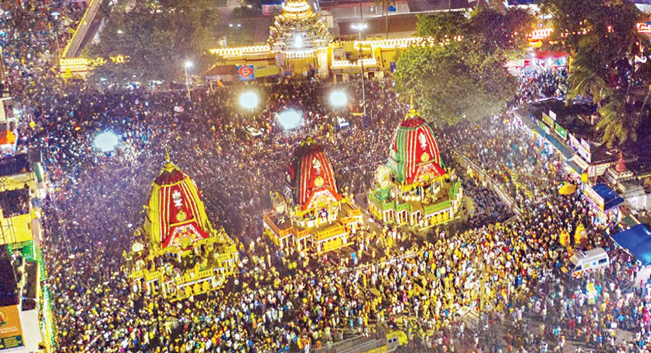  ତିନିରଥର ଦକ୍ଷିଣମୋଡ଼ ଆଜି: ଆରମ୍ଭ ହେଲା ବାହୁଡ଼ା ପ୍ରସ୍ତୁତି, ସାଢ଼େ ୧୨ଟାରେ ଆଜ୍ଞାମାଳ ବିଜେ