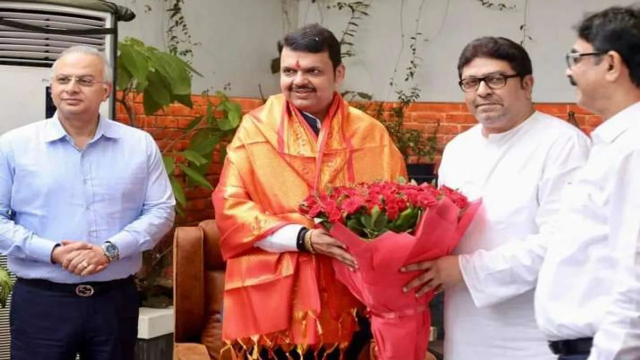  ସିନ୍ଦେଙ୍କ ମନ୍ତ୍ରିମଣ୍ଡଳରେ ସାମିଲ ହୋଇପାରେ ଏମଏନଏସ, ରାଜ ଠାକରେଙ୍କୁ ଭେଟିଲେ ଫଡନାଭିସ୍