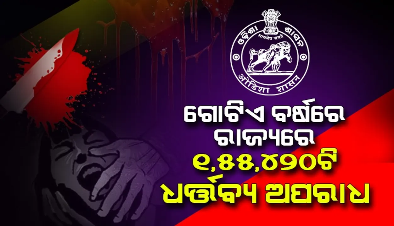  ୪୯ ହଜାର ୧୩୭ ଅପରାଧିକ ମାମଲାରେ ଚାର୍ଜସିଟ ଦାଖଲ କରି ପାରିନାହିଁ ରାଜ୍ୟ ପୁଲିସ