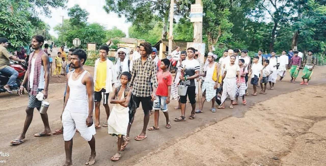  ଦ୍ରୌପଦୀଙ୍କ ବିଜୟ ପାଇଁ ପାହାଡ଼ ଶିଖରରେ ପୂଜାର୍ଚ୍ଚନା