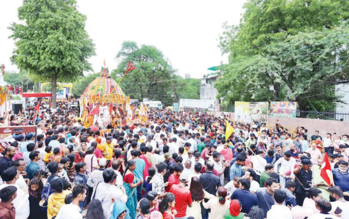  ଦିଲ୍ଲୀରେ ଶ୍ରୀଜଗନ୍ନାଥଙ୍କ ବାହୁଡ଼ା ଯାତ୍ରା
