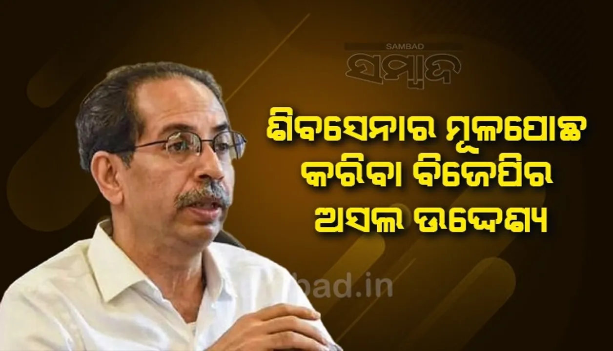  ବିଜେପି କୁକୁଡା ଲଢ଼େଇ କରୁଛି, ଜଣେ ମରିଗଲେ ଆଉ ଜଣଙ୍କୁ ମାରି ଶିବସେନାର ମୂଳପୋଛ କରିଦେବ: ଉଦ୍ଧବ