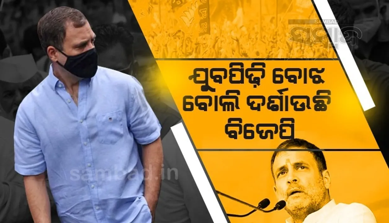  ଯୁବପିଢ଼ି ‌ଦେଶର ସମ୍ପତ୍ତି, ବିଜେପି ସେମାନଙ୍କୁ ବୋଝ ବୋଲି ଦର୍ଶାଉଛି: ରାହୁଲ ଗାନ୍ଧୀ
