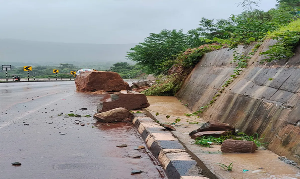  ଜୁଡ଼ିଆ ଘାଟିରେ ପୁଣି ଖସିଲା ପଥର