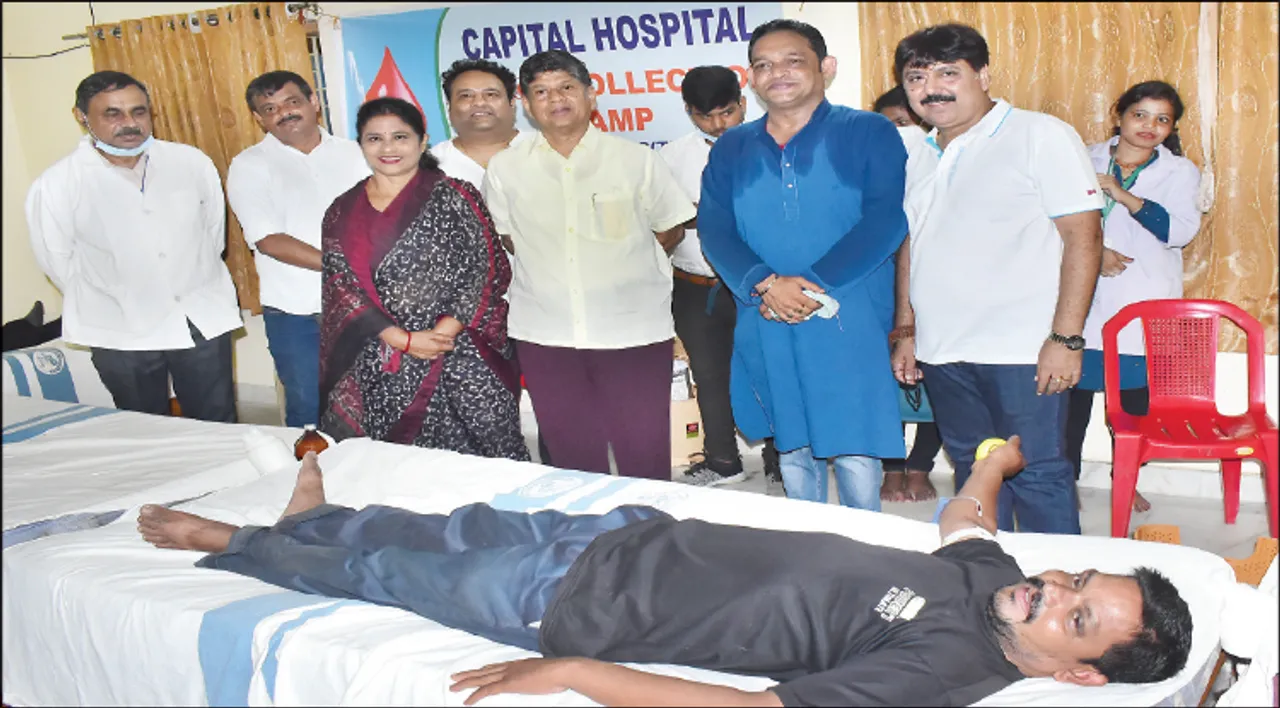  ଔଷଧ ବ୍ୟବସାୟୀ ସଂଘ ରକ୍ତଦାନ ଶିବିରରୁ ୨୯୫ ୟୁନିଟ୍‌ ସଂଗ୍ରହ