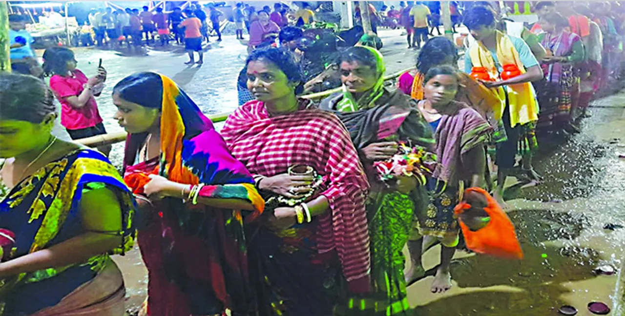  ଶ୍ରାବଣ ପୂର୍ଣ୍ଣିମାରେ ଚନ୍ଦନେଶ୍ବର ଶୈବପୀଠ କାଉଡ଼ିଆମୟ