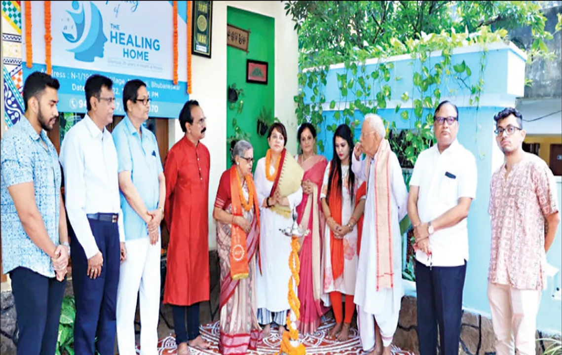  ଆଧ୍ୟାତ୍ମିକ ଆରୋଗ୍ୟ କେନ୍ଦ୍ର ‘ହିଲିଂ ହୋମ୍‌’ ଉଦ୍‌ଘାଟିତ