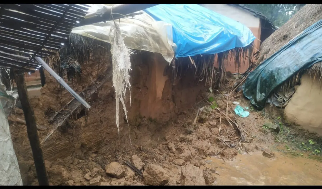  ପ୍ରବଳ ବର୍ଷାରେ ଦୁଇଦିନରେ ଭାଙ୍ଗିଲା ୧୪ ଘର
