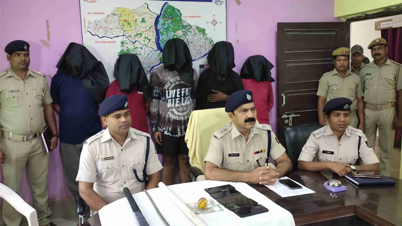  ଡକାୟତି ଘଟଣାର ପର୍ଦ୍ଦାଫାସ, ୫ ଗିରଫ