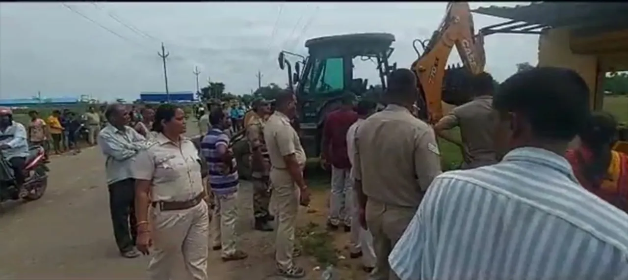  ଛୋଟରାୟପୁରରେ ଜବରଦଖଲ ଉଚ୍ଛେଦ