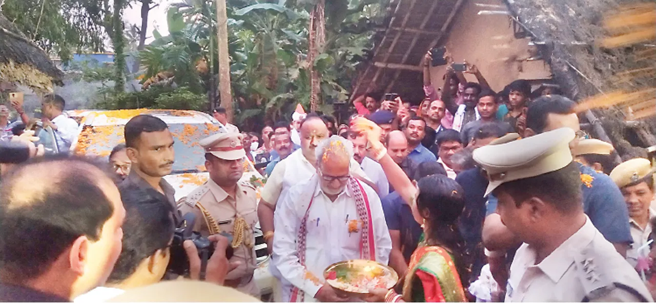  ନିଶ୍ଚିନ୍ତପୁରରେ ରାଜ୍ୟପାଳ, ରାଜଭବନ କର୍ମଚାରୀଙ୍କ ଘରେ ଅତିଥି