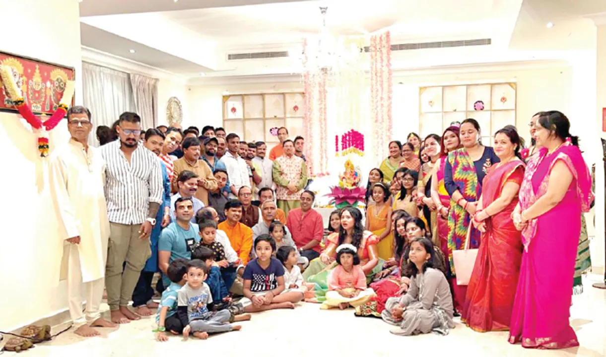  ବାହାରିନ୍‌ରେ ଗଣେଶପୂଜା