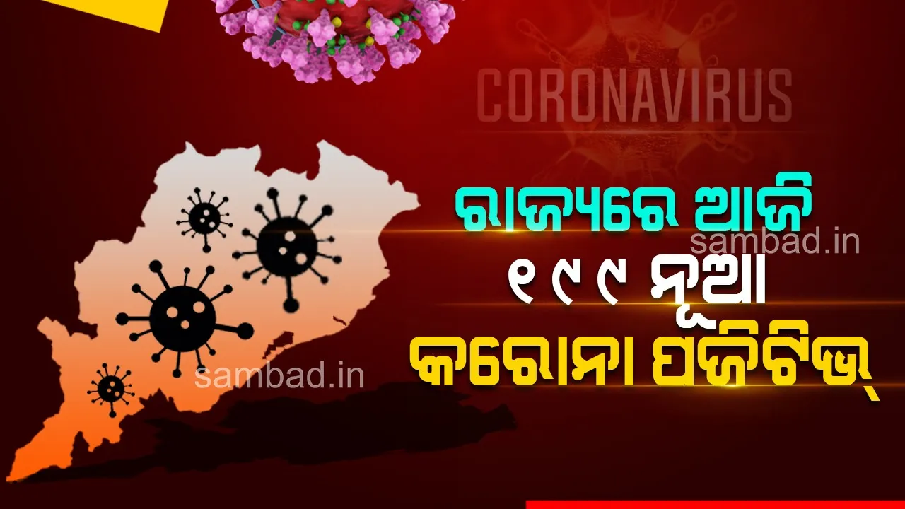  ରାଜ୍ୟରେ ୨୦୦ ତଳକୁ ଖସିଲା କରୋନା ସଂକ୍ରମଣ; ସକ୍ରିୟ ଆକ୍ରାନ୍ତଙ୍କ ସଂଖ୍ୟା ୧୪୪୮