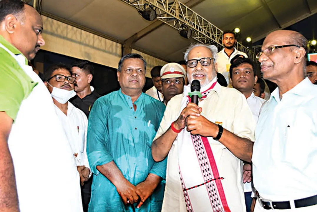  ଗଣେଶଙ୍କୁ ବନ୍ଦିଲେ ରାଜ୍ୟପାଳ ଗଣେଶୀଲାଲ
