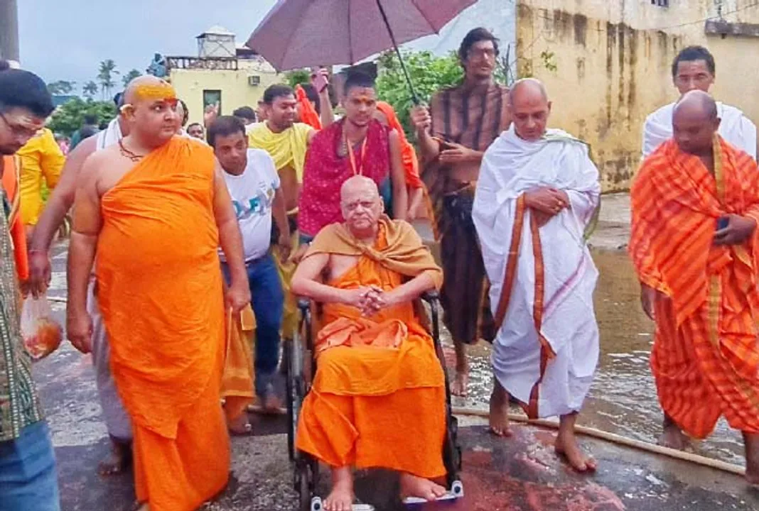  ଚତୁର୍ମାସ୍ୟା ବ୍ରତ ଶେଷ କଲେ ଶଙ୍କରାଚାର୍ଯ୍ୟ