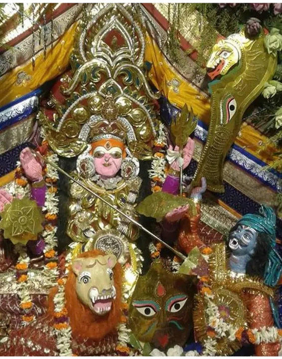  ସିଂହବାହିନୀ ବେଶରେ ପୂଜା ପାଇଲେ ମା ଭଦ୍ରକାଳୀ