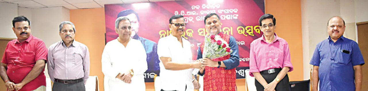  ସିପିଆଇ ଜାତୀୟ ସଂପାଦକ ରାମକୃଷ୍ଣ ପଣ୍ଡାଙ୍କୁ ସମ୍ବର୍ଦ୍ଧନା