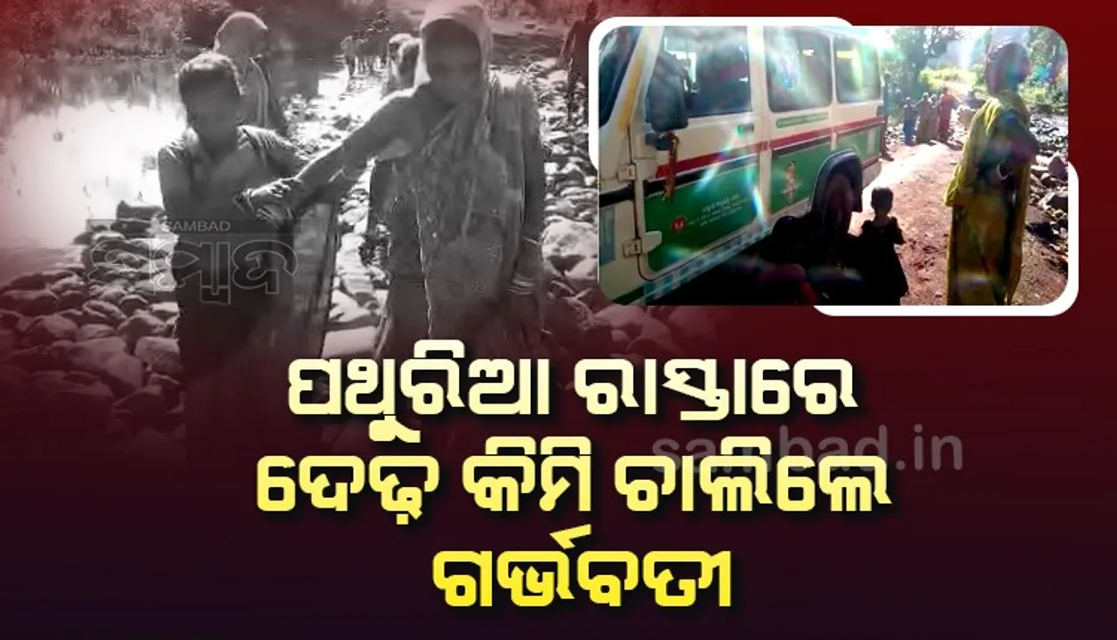  ଜନନୀ ଯନ୍ତ୍ରଣା: ଆସିପାରିଲାନି ଆମ୍ବୁଲାନ୍ସ, ଦେଢ଼ କିମି ଚାଲିଲେ ଗର୍ଭବତୀ, ପ୍ରଶାଶନର ଚେତା ପଶିବ କେବେ?