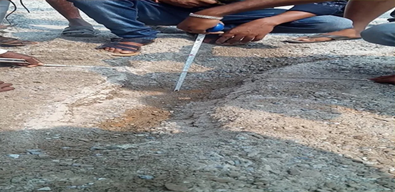  ନିମ୍ନମାନର ନଦୀବନ୍ଧ କାର୍ଯ୍ୟକୁ ବିରୋଧ, ତଦନ୍ତ କଲେ ଯନ୍ତ୍ରୀ