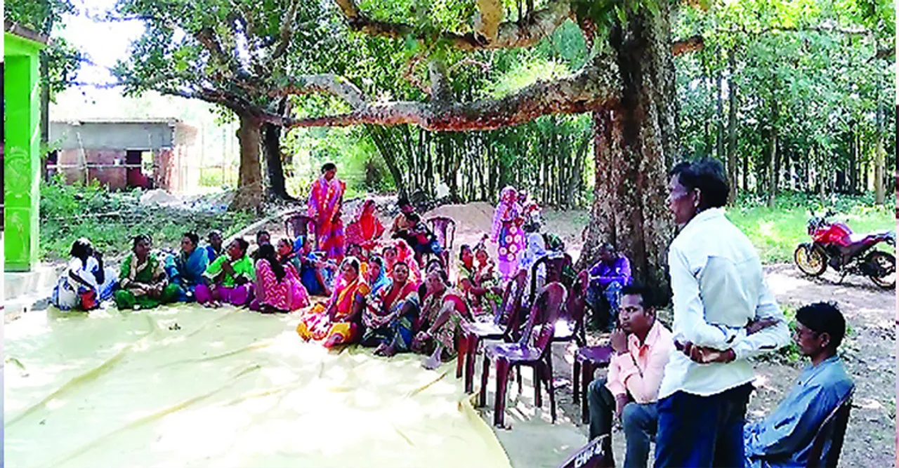  ଗଛ ମୂଳେ ବାରିଆ ପଞ୍ଚାୟତ କାର୍ଯ୍ୟାଳୟ!, ପାଞ୍ଚବର୍ଷ ହେଲା ଚାଲିଛି ନିର୍ମାଣ କାର୍ଯ୍ୟ