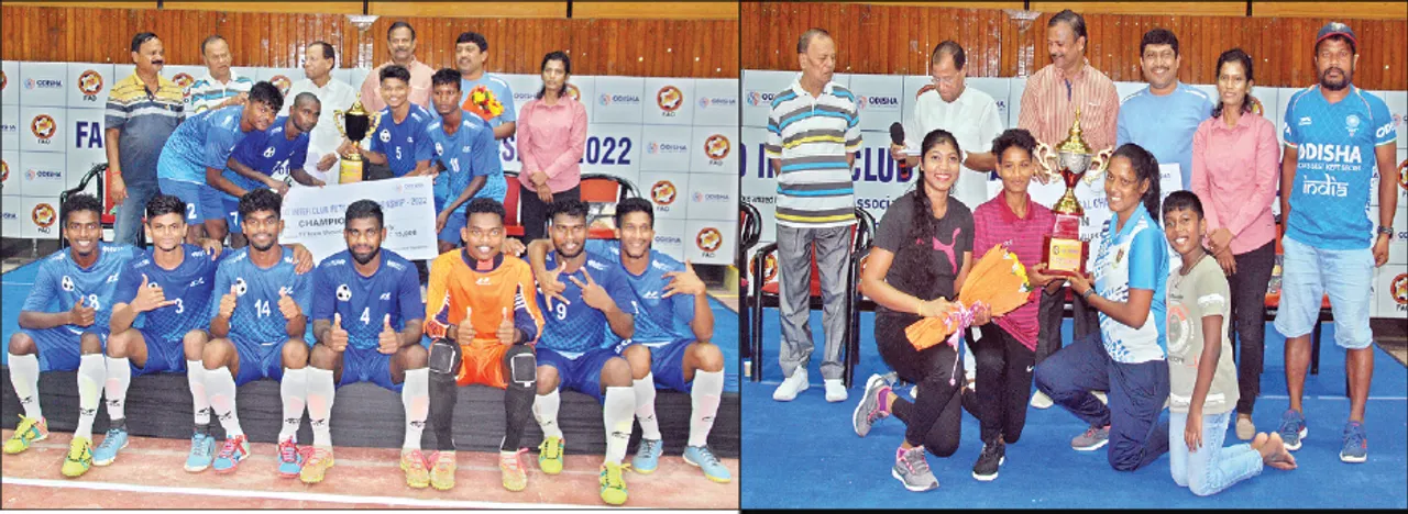  ଅନ୍ତଃକ୍ଲବ୍‌ ଫୁଟ୍‌ସାଲ: ସ୍ପୋର୍ଟସ ଓଡ଼ିଶା, ପୂର୍ବତଟ ରେଳବାଇ ବିଜେତା