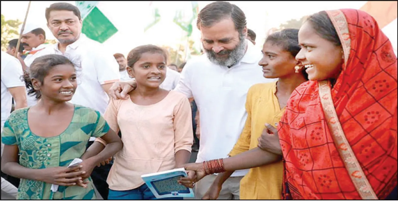  ୩୫୭୦ କିମି ଭାରତ ଯୋଡ଼ୋ ଯାତ୍ରା: ଆଜି ୫୦% ଲକ୍ଷ୍ୟ ହାସଲ କରିବ