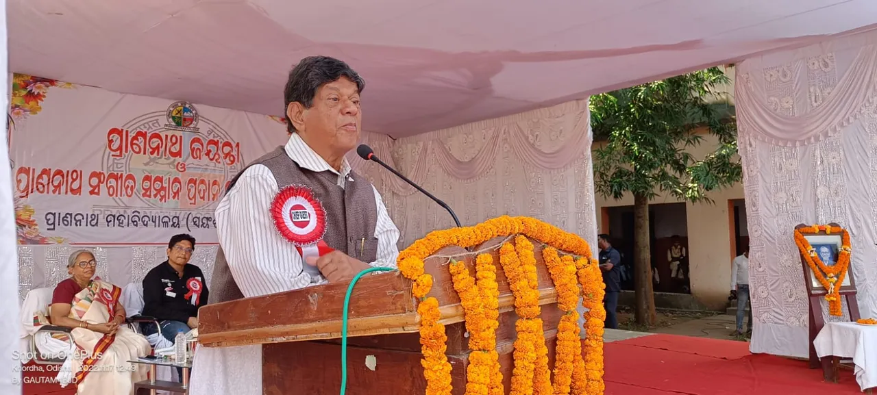  ପ୍ରଶ୍ନ ପଚାରିବାର ଅଧିକାର ନଥିବା ସମାଜର ବିକାଶ ନାହିଁ : ସୌମ୍ୟରଂଜନ