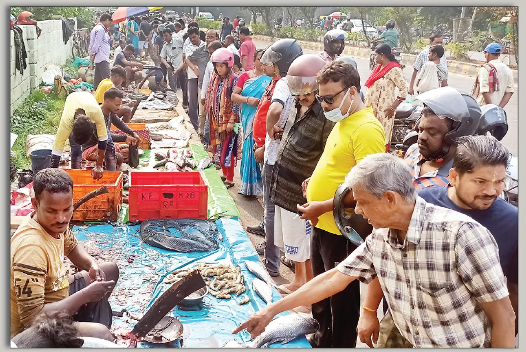  ଜମିଲା ବୁଧବାରିଆ ଛାଡ଼ଖାଇ: ରାଜଧାନୀରେ ୪ କୋଟିର କାରବାର, ବୋହିନେଲେ ୮ ଶହ ଟଙ୍କିଆ ମଟନ