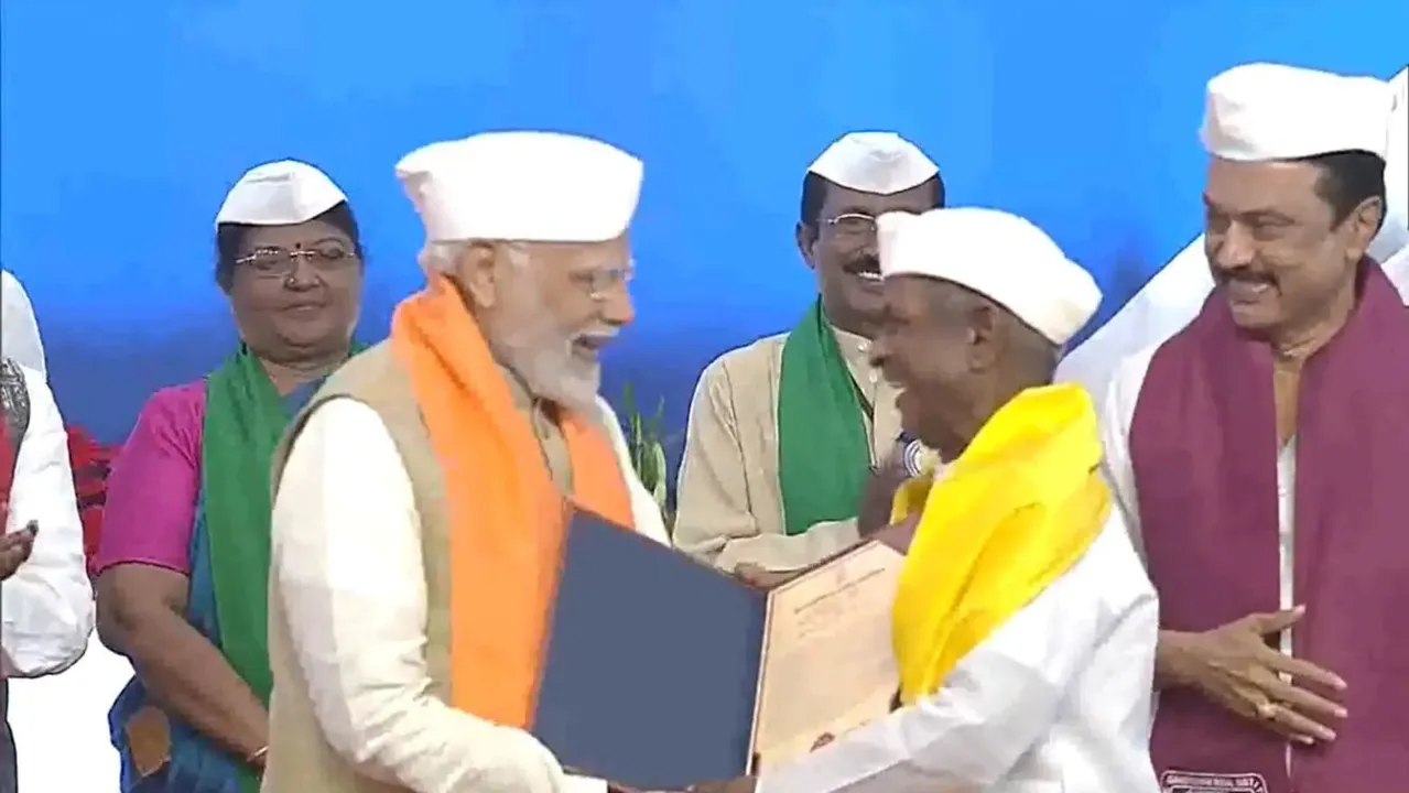  ପ୍ରଖ୍ୟାତ ସଂଗୀତଜ୍ଞ ଇଲୟାରାଜାଙ୍କୁ ଡକ୍ଟରେଟ୍‌ ପ୍ରଦାନ କଲେ ମୋଦୀ