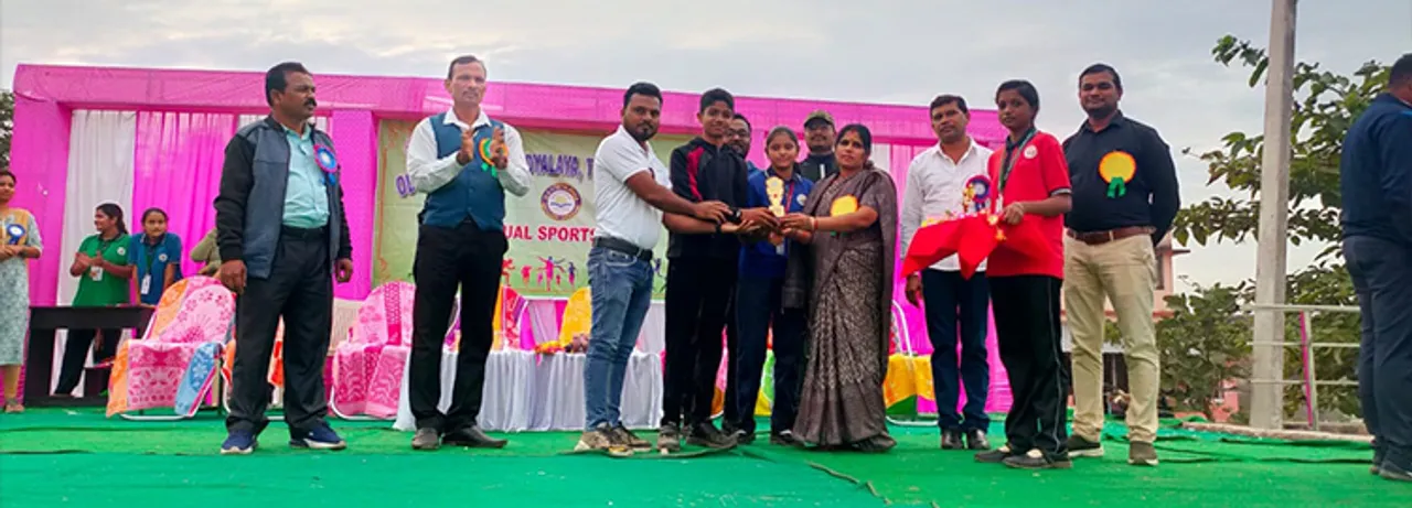  ତେତେଲେଙ୍ଗା ଆଦର୍ଶ ସ୍କୁଲର ବାର୍ଷିକ କ୍ରୀଡ଼ା