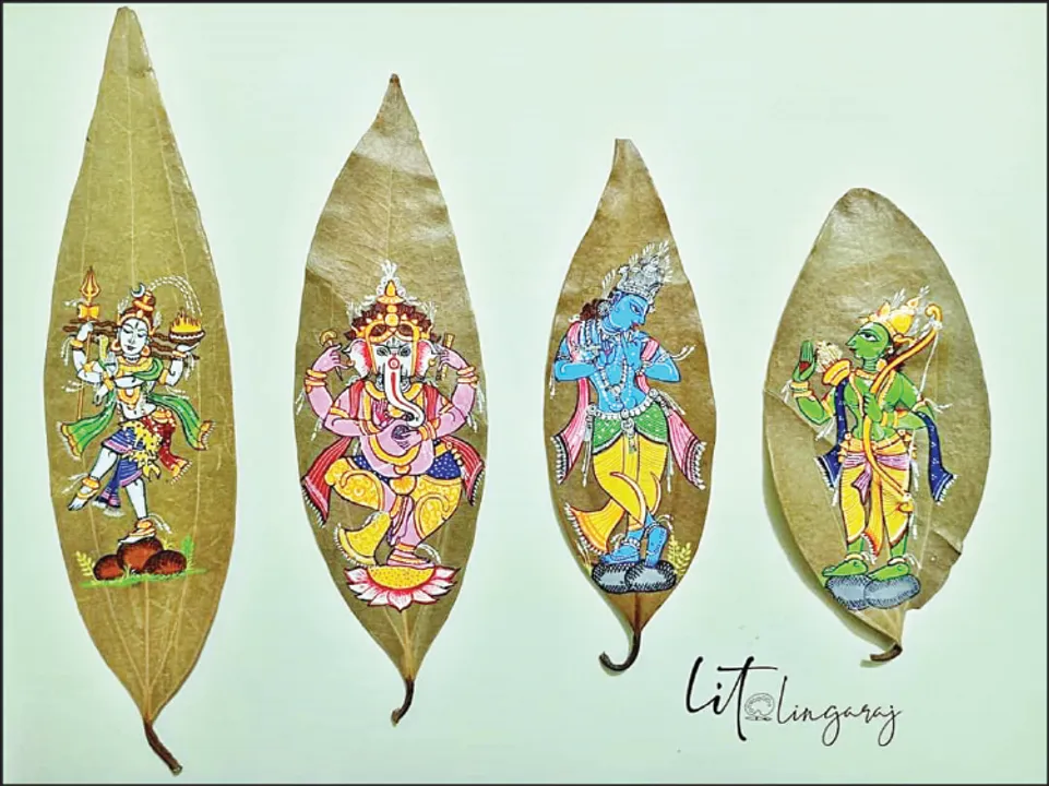  ମନମୋହୁଛି ଲିଙ୍ଗରାଜଙ୍କ ମିନିଏଚର୍‌ ଆର୍ଟ