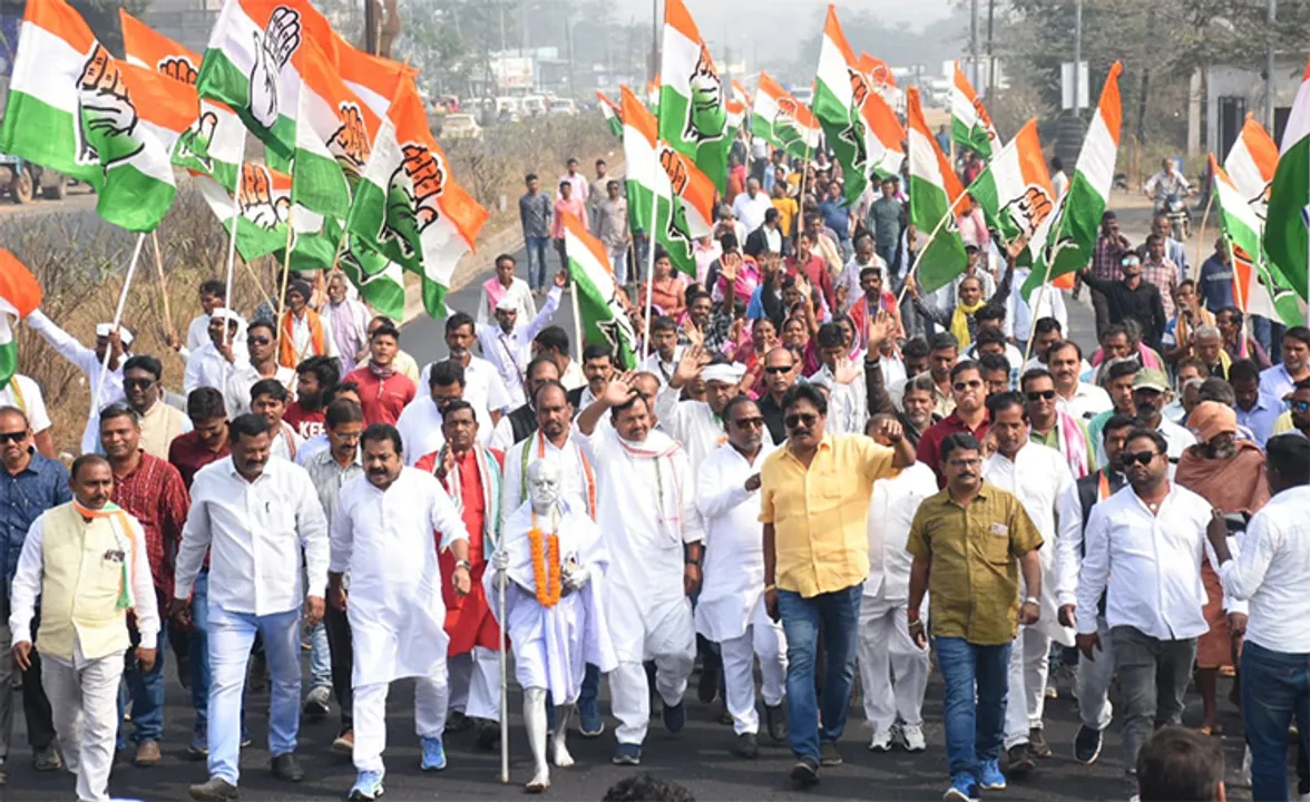  ବରଗଡ଼ରେ ଭାରତ ଯୋଡ଼ୋ ପଦଯାତ୍ରା