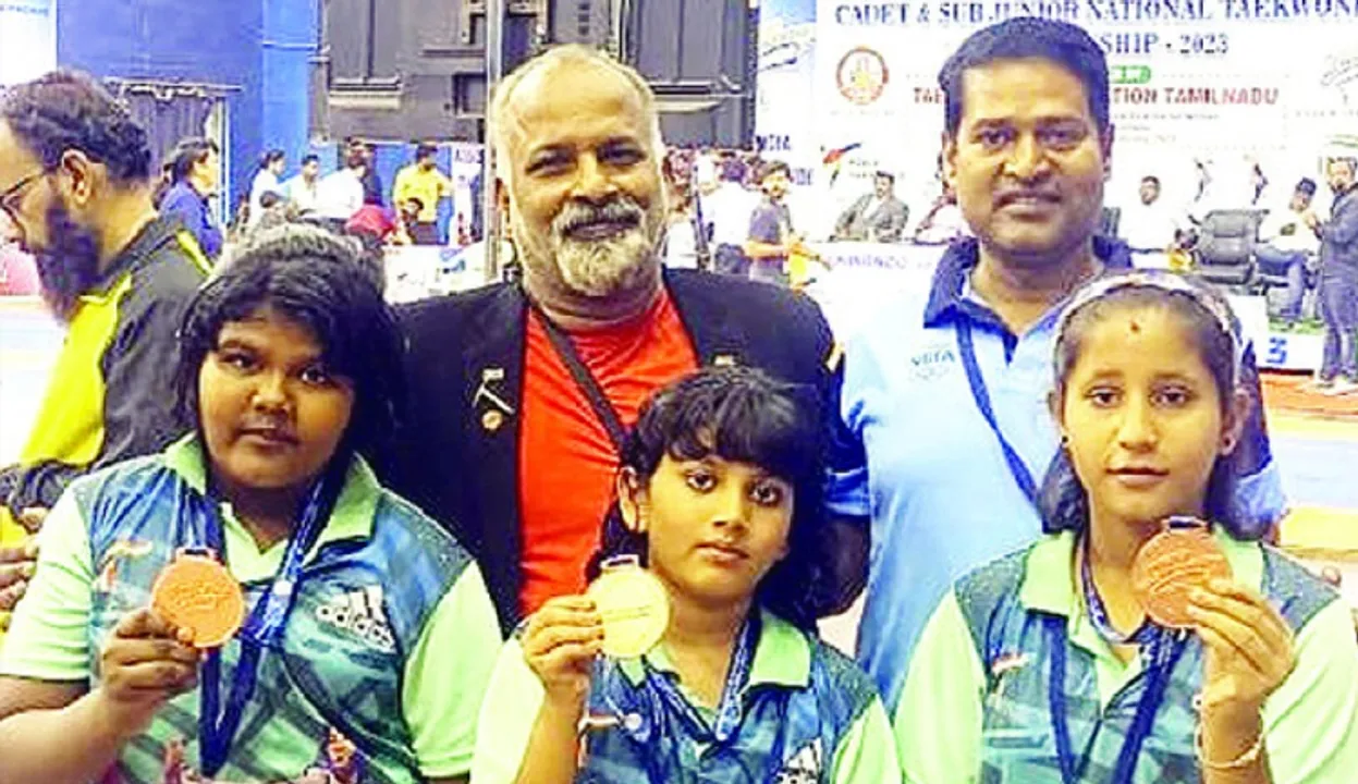  ଜାତୀୟ ତାଇକୋଣ୍ଡୋରେ ଓଡ଼ିଶା ଛାତ୍ରଛାତ୍ରୀଙ୍କୁ ବ୍ରୋଞ୍ଜ