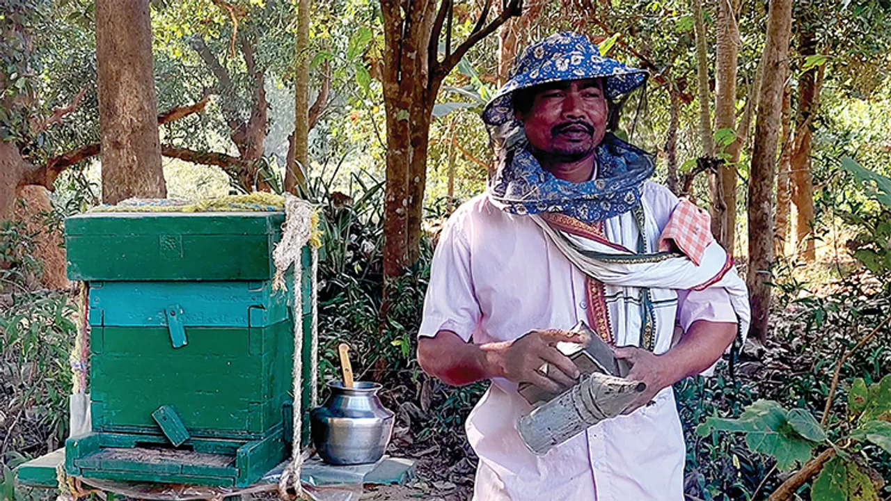  ଦୁର୍ଗମ ଇଲାକାରେ ମହୁଚାଷ ଦେଇଛି ନିଆରା ପରିଚୟ